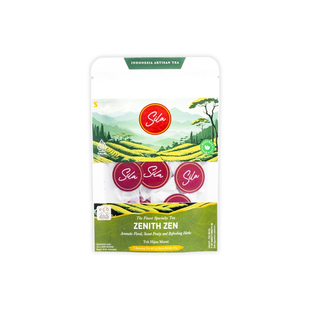 

Sila - Zenith Zen - Pure Specialty - The Finest Series - White Kraft - Teh Premium - Green Tea
