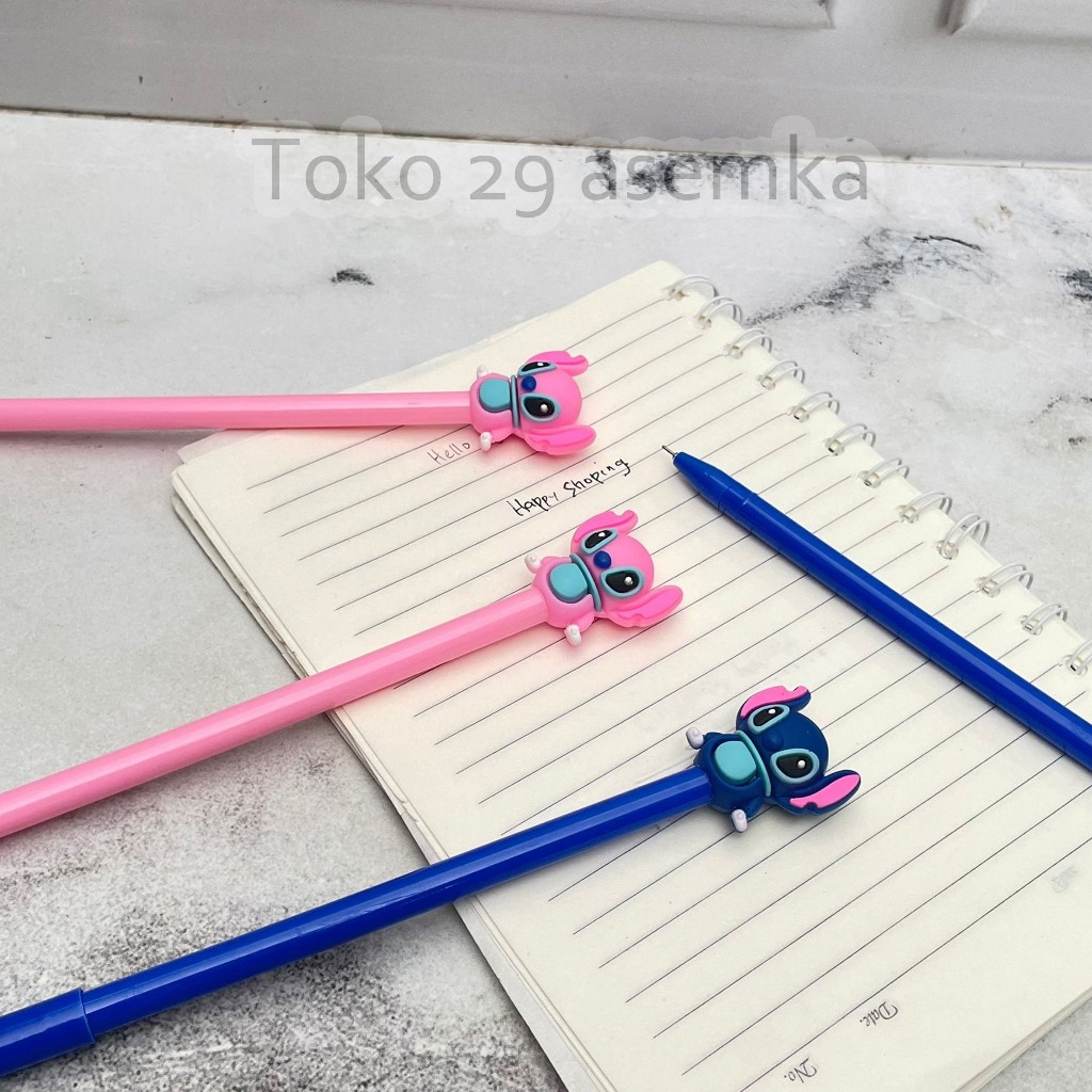 

PULPEN GEL STITCH BIRU PINK PGK-1549 LILO AND STITCH PEN PENA BOLPEN BOLPOIN LUCU ANAK ALAT TULIS KANTOR SEKOLAH
