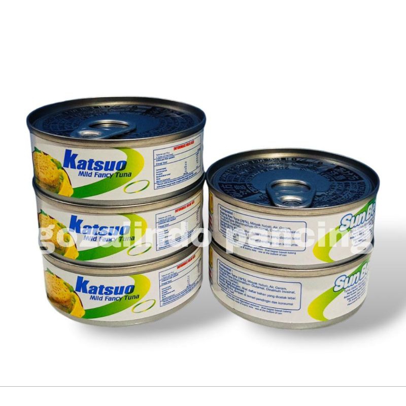 sunbell tuna kaleng kemasan kecil ( 70gr )