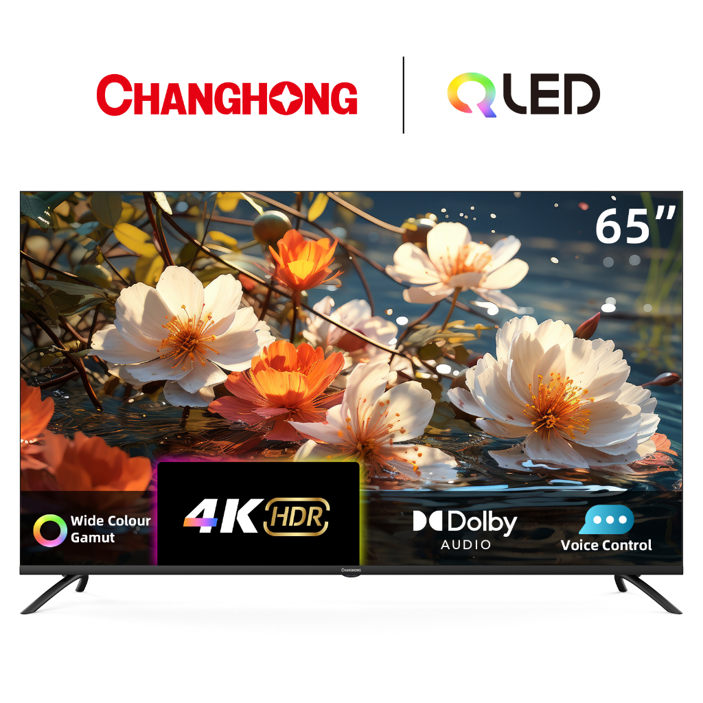LED TV  CHANGHONG U65QCN1 | 65Inch 4K UHD Smart TV