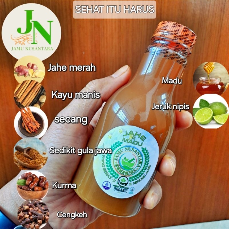 

JAHE MADU | JAMU NUSANTARA INDO|100% HERBAL