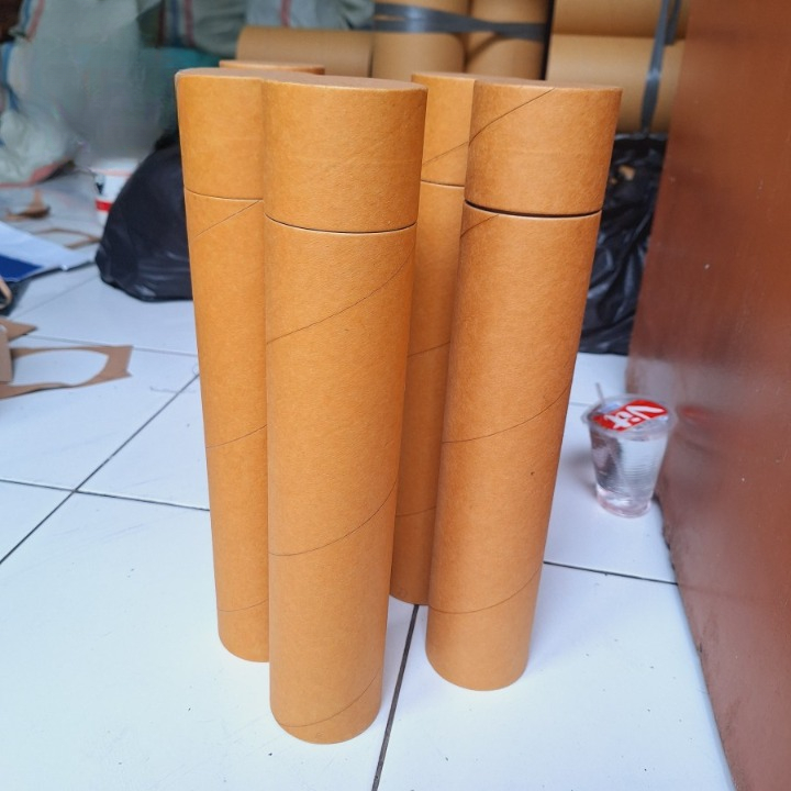 

2 Pcs Tabung Karton Tutup Diameter 6,5cm
