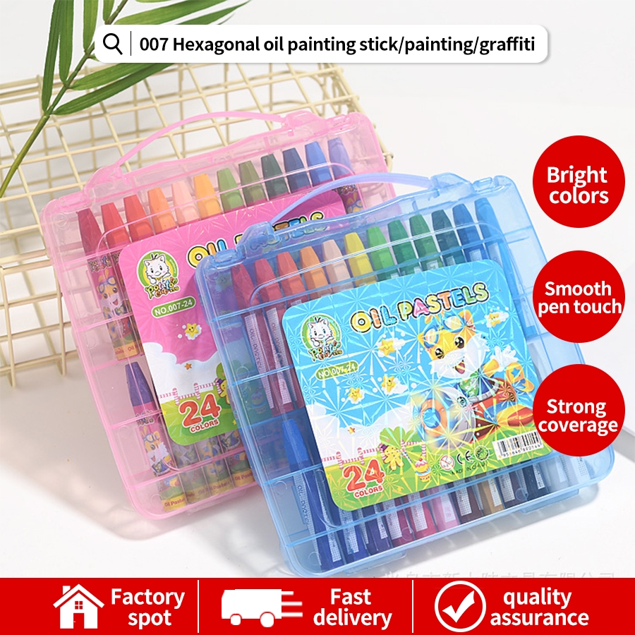 

Pastel minyak dalam kotak,Crayon Krayon MinyakOil Pastel