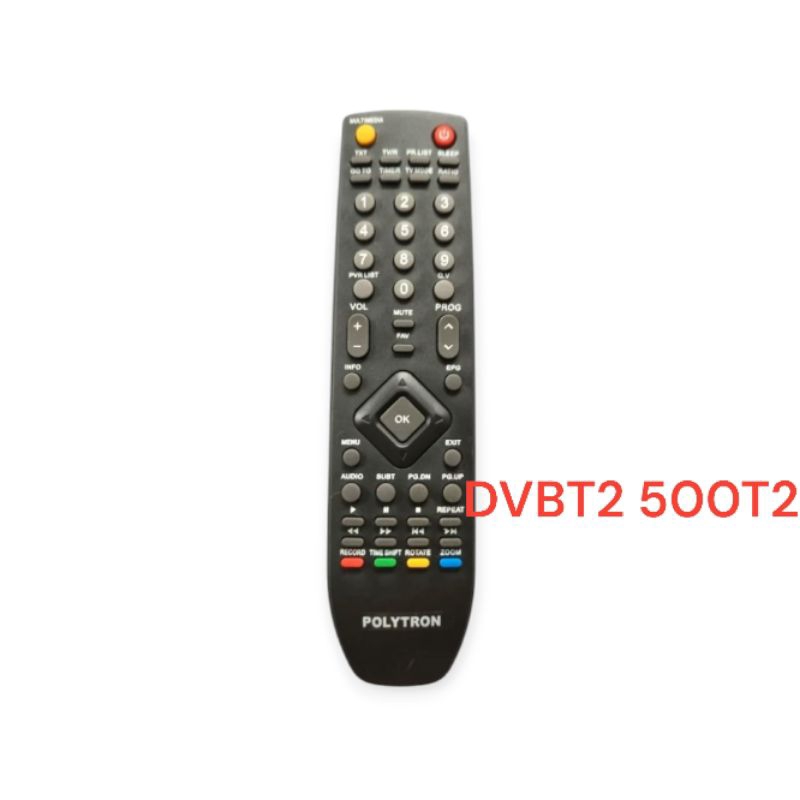 REMOT REMOTE STB POLYTRON DVB T2 500T2 REMOTE STB