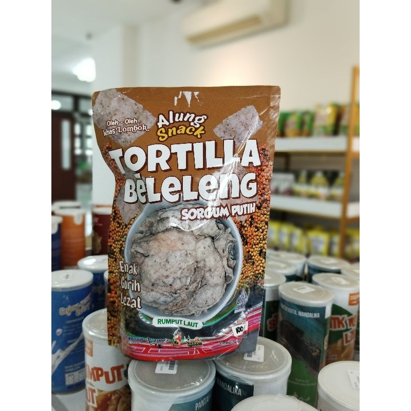 

Oleh Oleh Khas Lombok NTB Tortila beleleng Shorgum Putih