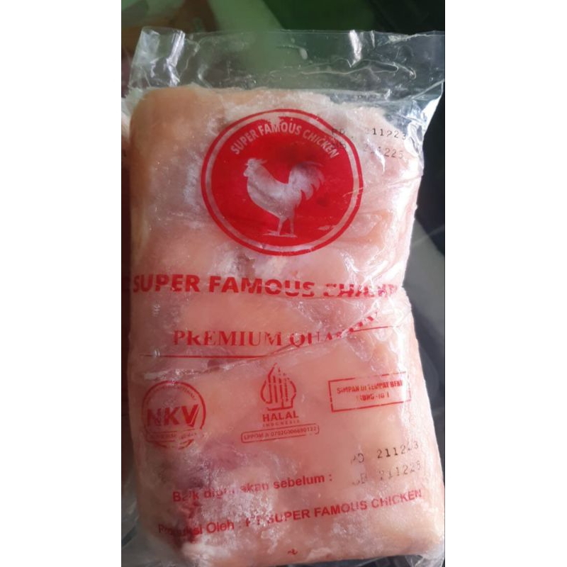 

Dada ayam fillet ukuran 1 kg