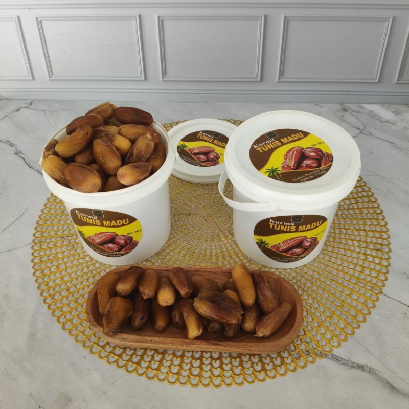 

kurma Tunis Madu Ember 750Grm .