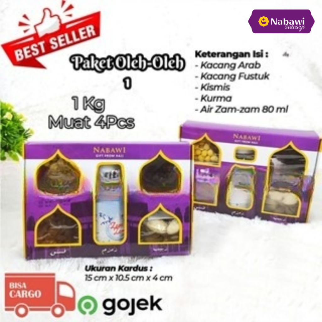 

Paket Oleh Oleh Haji 1 Khas Arab Makanan Umroh & Haji Nabawi Sidoarjo