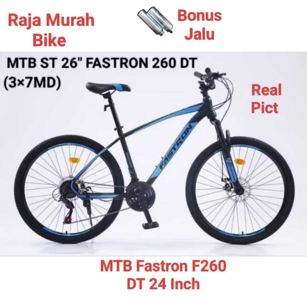 Sepeda Gunung MTB 24 Inch  Fastron F260 DT Sepeda MTB Fastron F260 DT 24 Inch