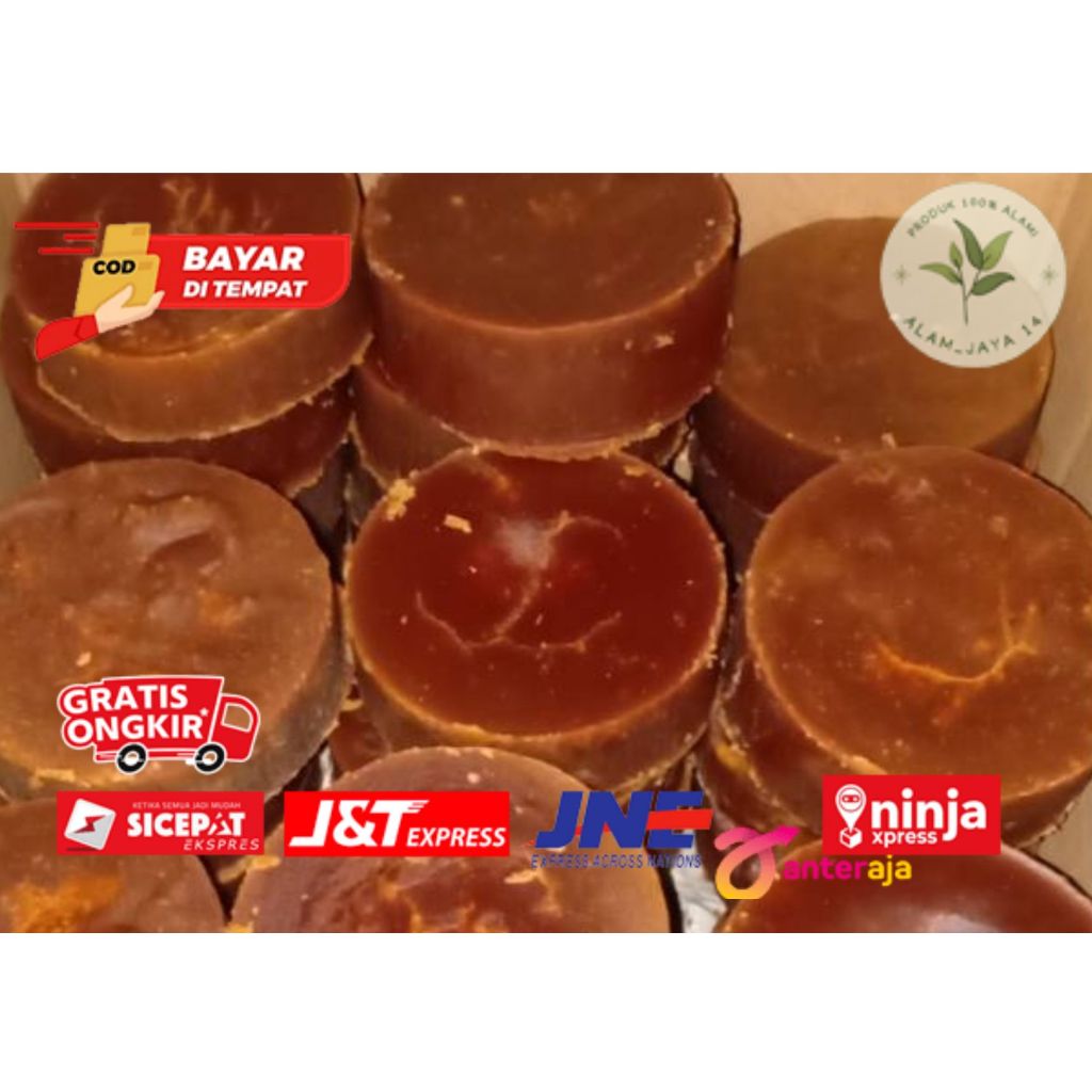 

Gula Merah 1 kg asli bungkus daun