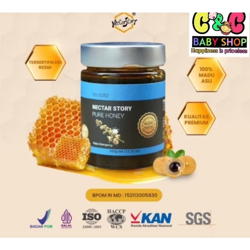 

Nectar Story Pure Honey Kelengkeng 350 Gr