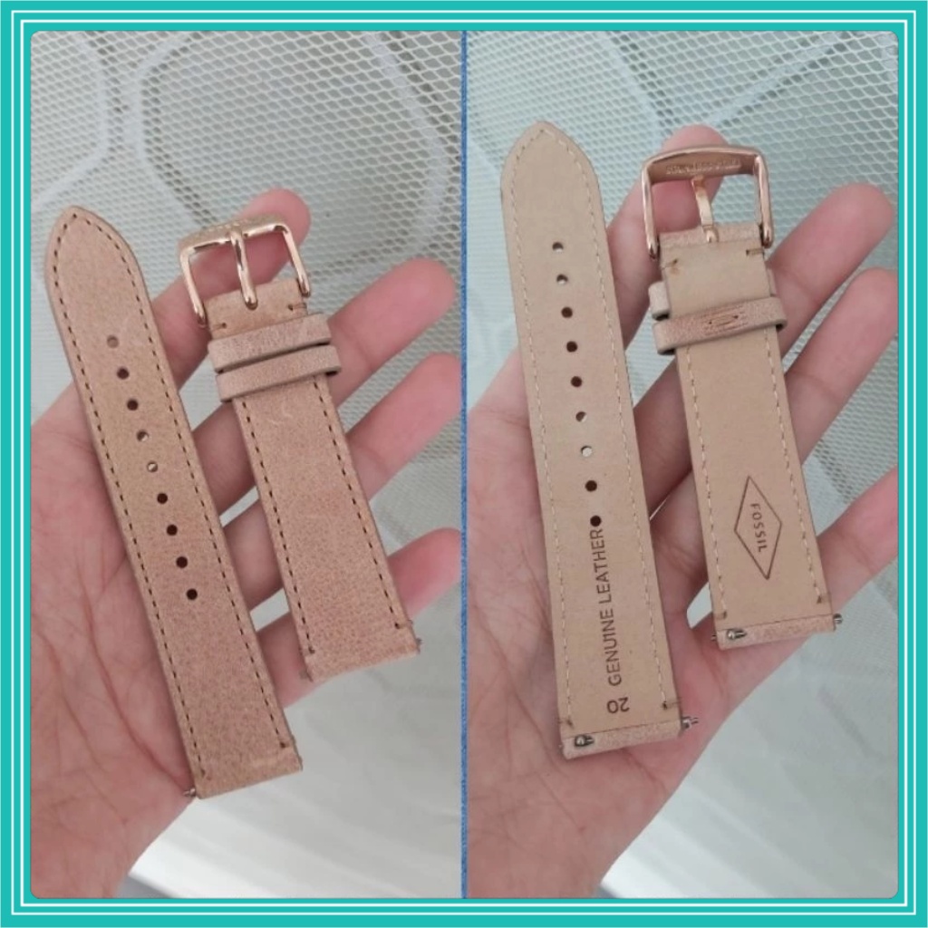 Strap Tali Jam Tangan Fossil AM4532 Kulit Genuine 20MM