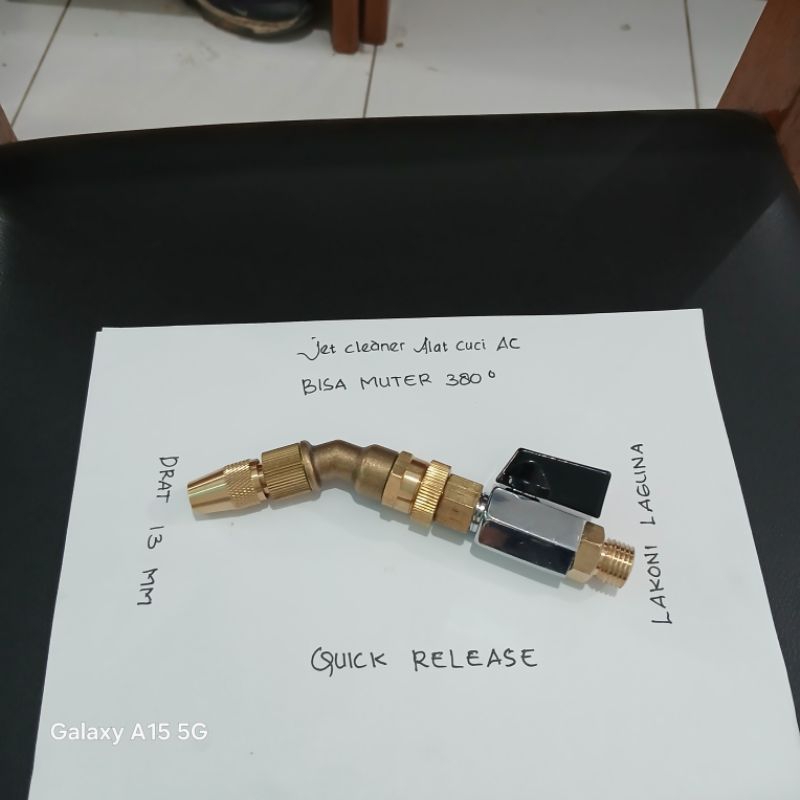 Jet  Cleaner Alat Cuci AC Lakoni Laguna Drat 13 mm