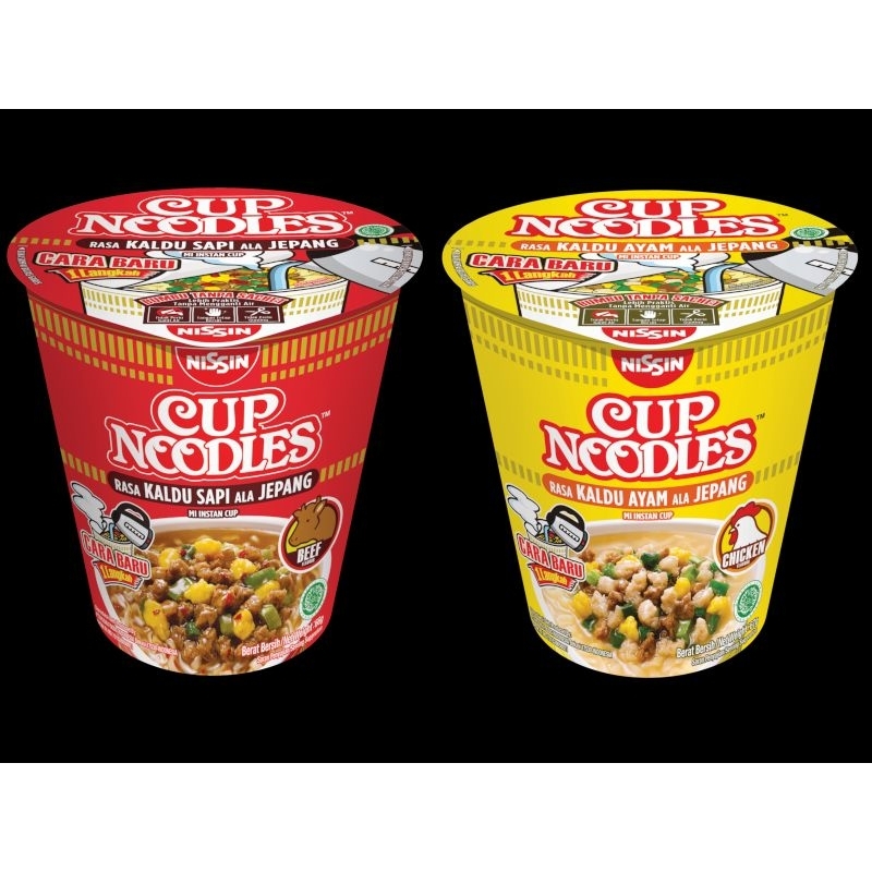 

Nissin Cup Noodles Kaldu Sapi & Kaldu Ayam ala Jepang 66gr