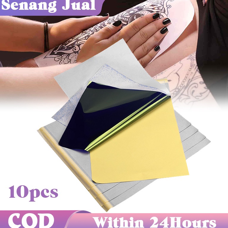 KODE O62U 1Pcs Kertas Tato  Kertas Karbon Tatto  Kertas Transfer Tatto  Carbon Thermal Tracing Trans