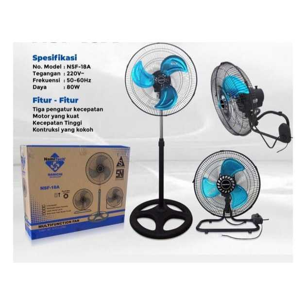 Kipas angin besi tornado Sogo 3in1 18 inch (SG-1803) KHUSUS BATAM