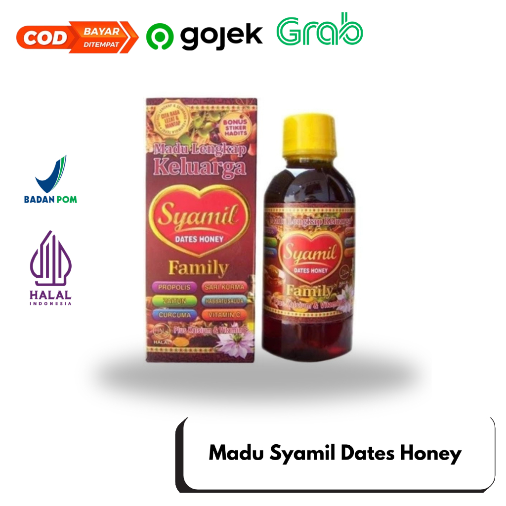 

Madu SYAMIL Dates Honey Family I 200 Ml