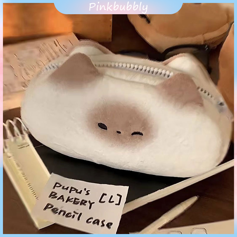 

Pinkbubbly.Kotak Pensil Lucu /Terbakar Roti Kucing Tempat pensil Kotak Pensil LucuTas Pena Roti Panggang Lucu Ins, versi Korea dari tas pena lucu pena kantung pena kucing kucing kantung pensil alat pensil Pencil case karakter Roti