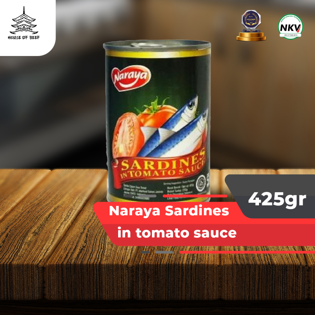 

Naraya Sardines in tomato sauce 425gr