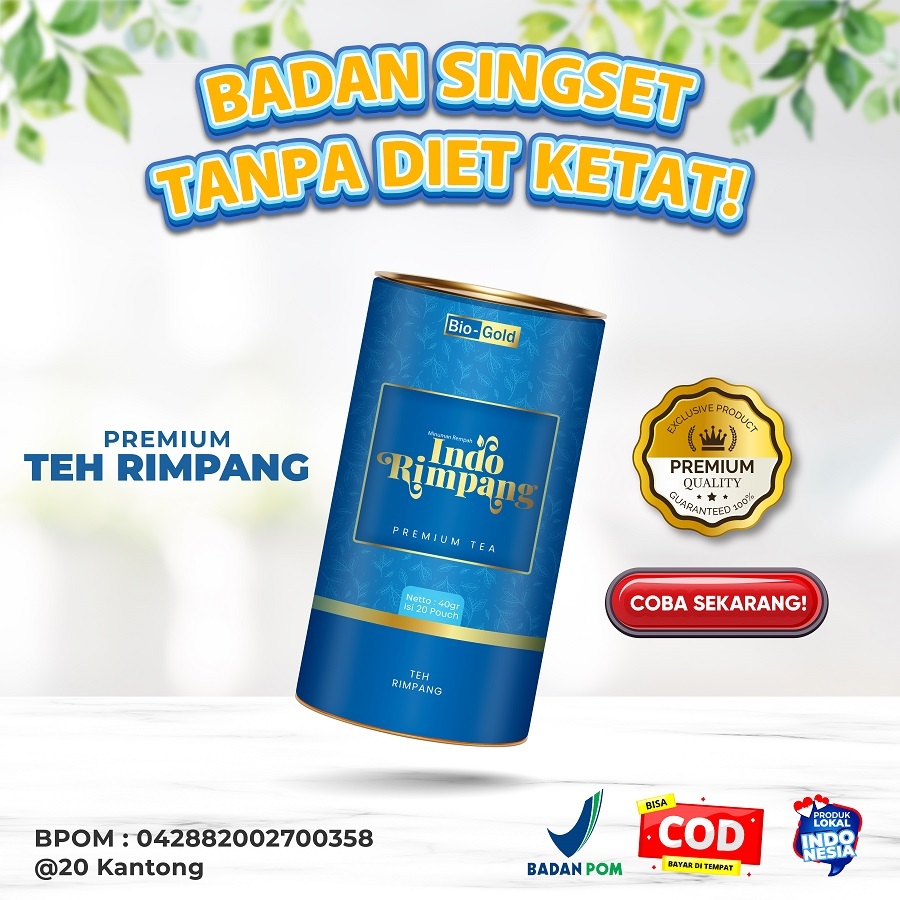 

Teh Celup Indo Rimpang Bio Gold Premium Tea 100% Bahan Herbal Alami Ramun JSR