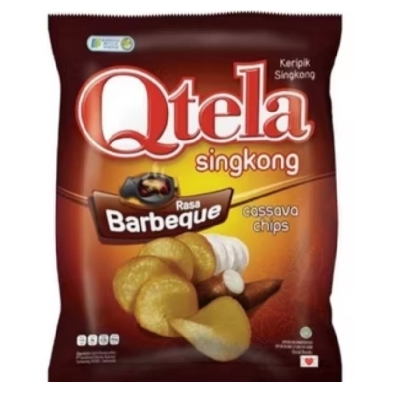 

Qtela Singkong Rasa Barbeque (1renceng isi 10pcs)