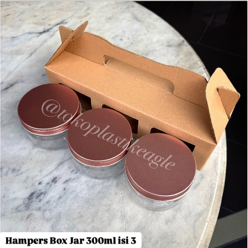 

Hampers Box Jar 300ml isi 3