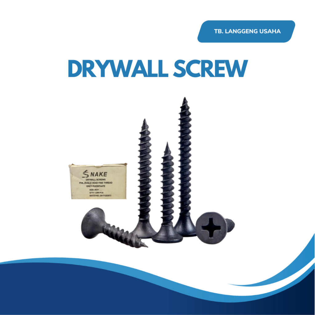 SCRUP SEKRUP SKERUP SNACK GYPSUM GIPSUM Sekrup Drywall Gypsum 6x1 6x2 6x1 1/2 1/4 3/4 2.5cm 2cm 3cm 