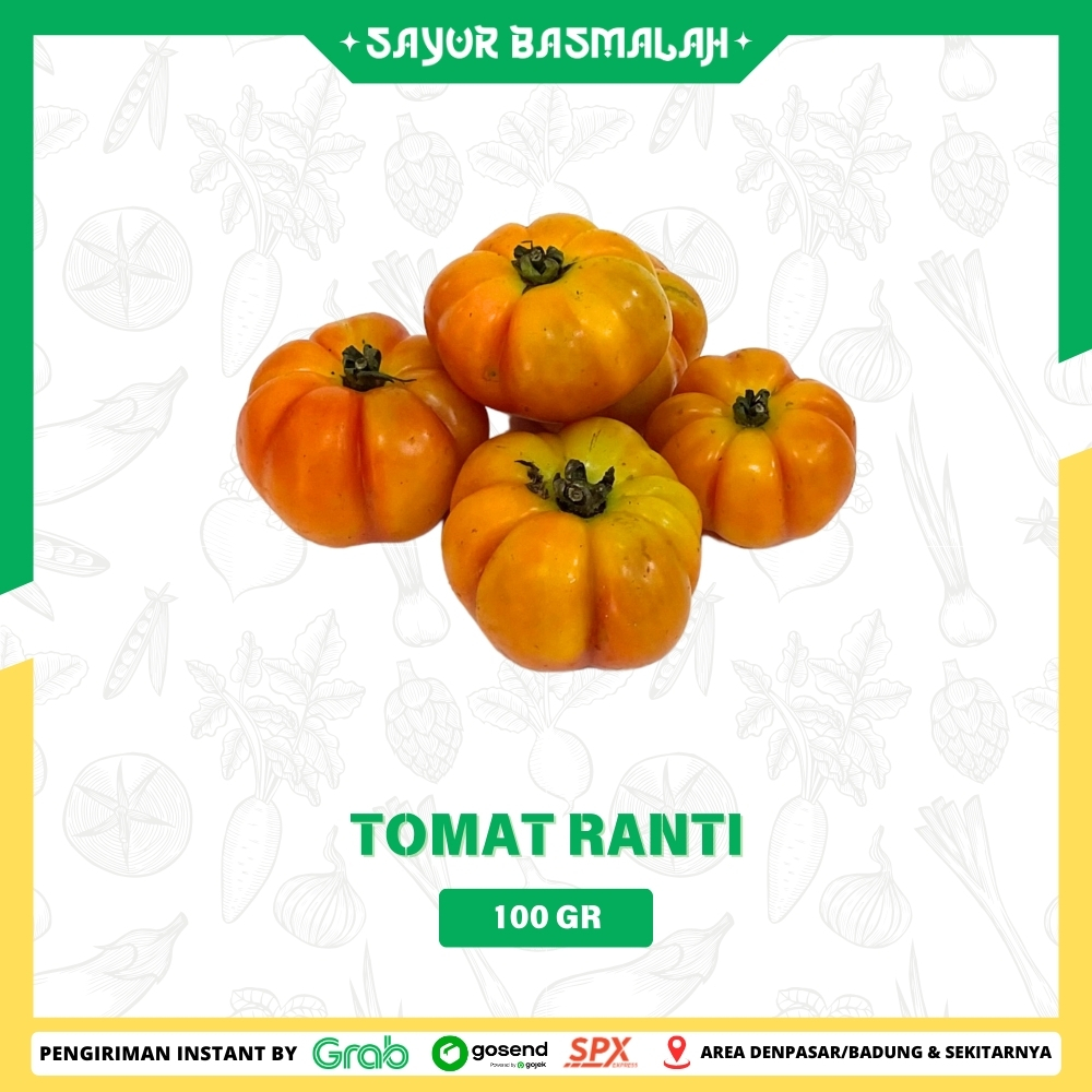 

Tomat Ranti 100gr - Sayur Basmalah