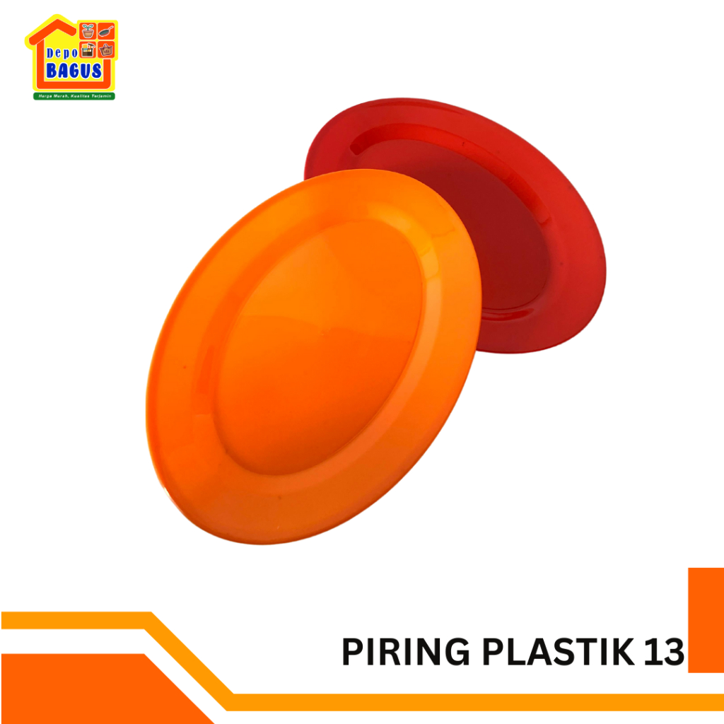 Piring Plastik Mila Oval 12, Piring Saji Plastik