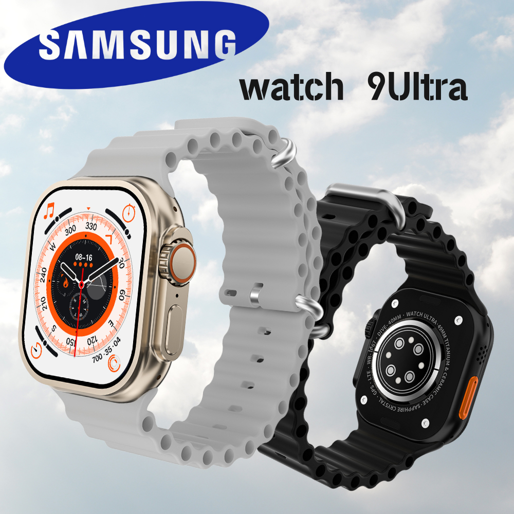 【COD】100%Original Samsung SmartWatch 9 Ultra Layar Sentuh HD 2.19" Panggilan Bluetooth & Wallpaper K