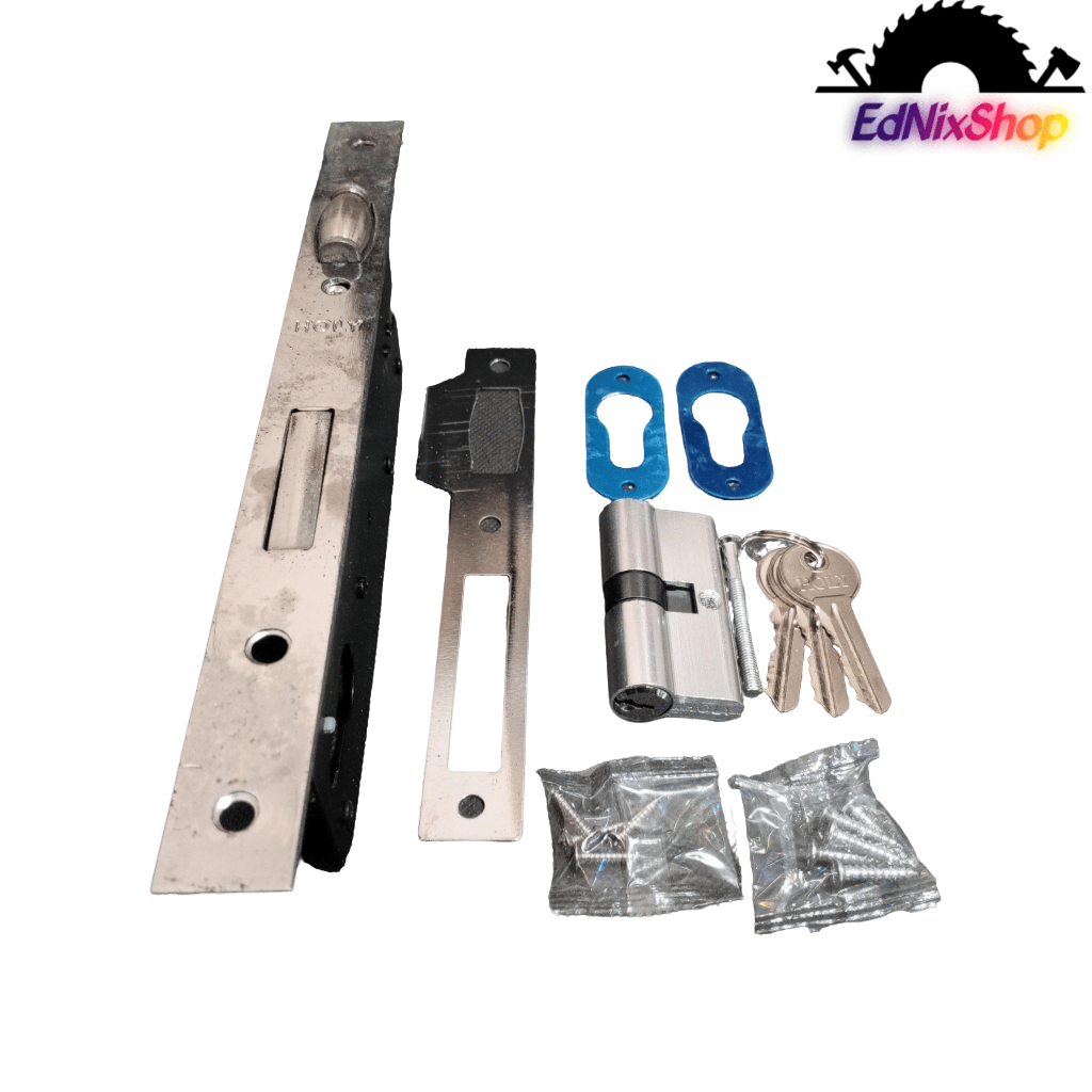 Body Kunci Pelor Kecil Silinder Pintu Full Set