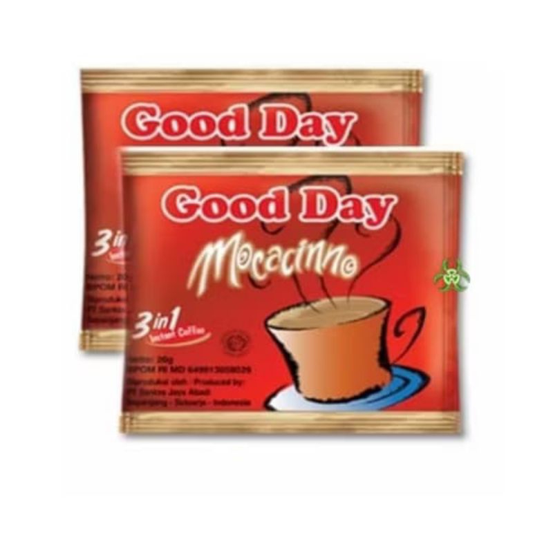 

GOOD DAY MOCACINNO SACHET 20G/ Renceng