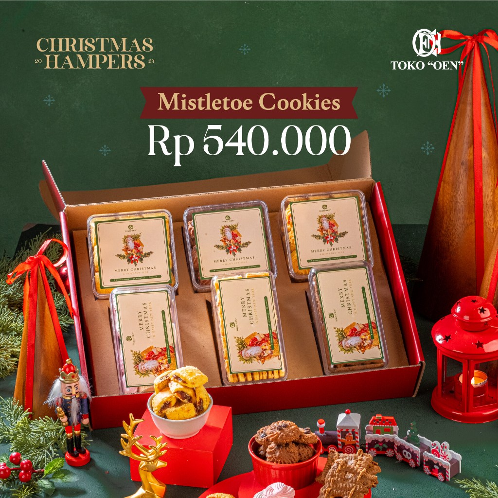 

MISTLETOE COOKIES HAMPERS by TOKO "OEN
