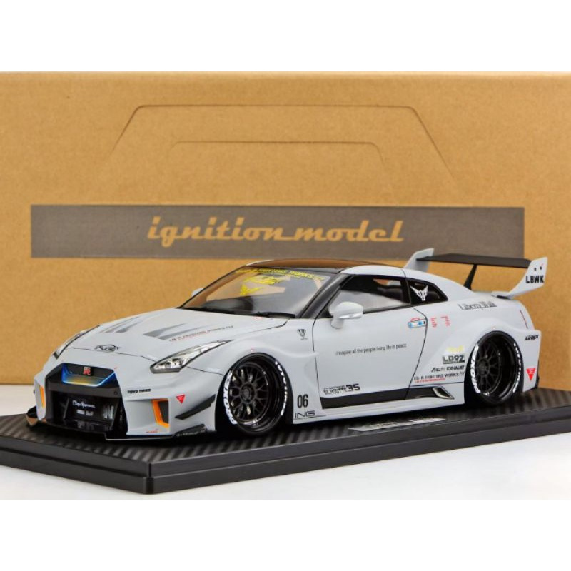 IGNITION MODEL R35 ZERO FIGHTER 1/18 IGNITION MODEL 1:18 NISSAN R35 LBWK ZERO FIGHTER IGNITION MODEL