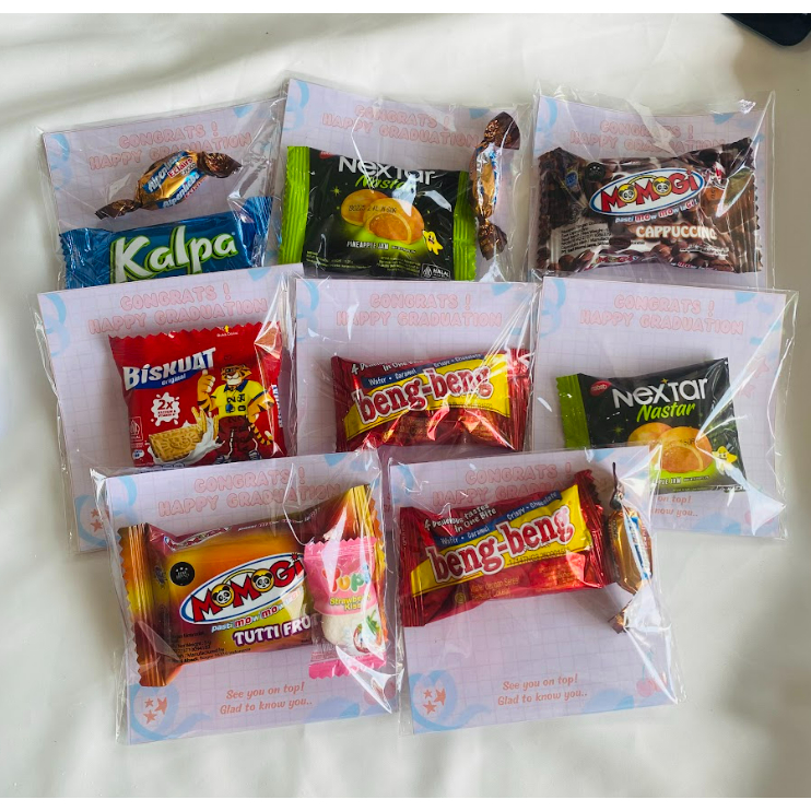 

[VOL.7] MINI GIFT SNACK | UK 10X10CM | BISA REQUEST TULISAN