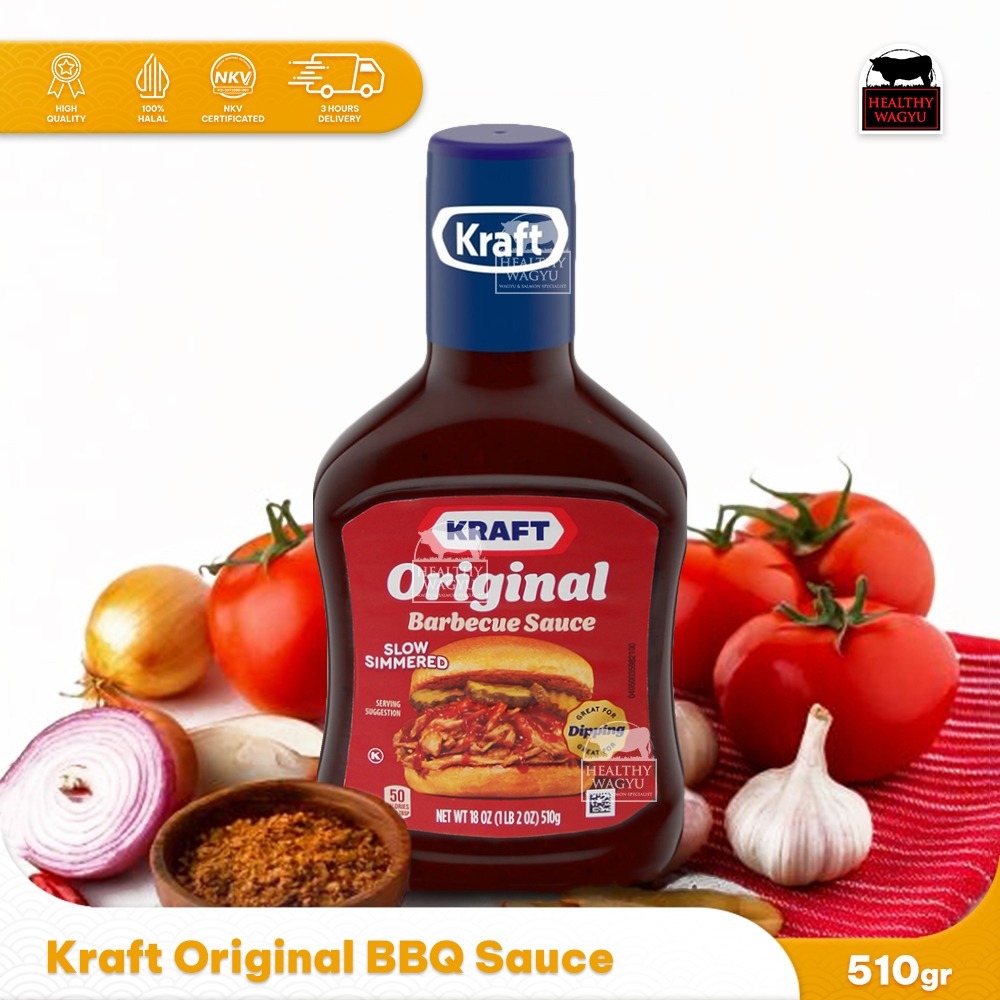 

Kraft Original Barbecue Sauce & Dip 510gr Healthy Wagyu