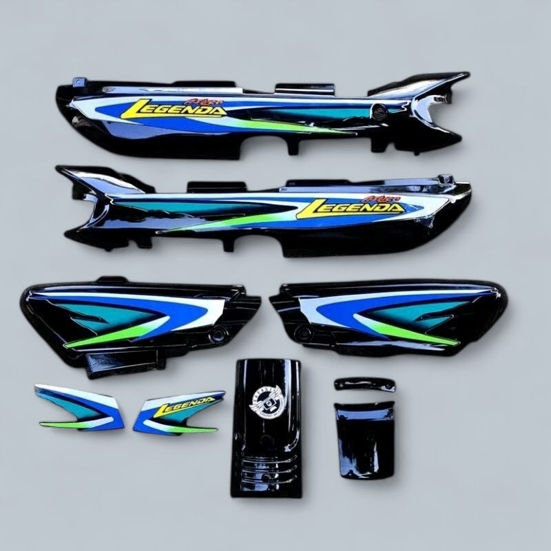 Cover Body Astrea legenda 1 2 set striping body set samping PNP Honda GRAND IMPRESSA Striping 1set
