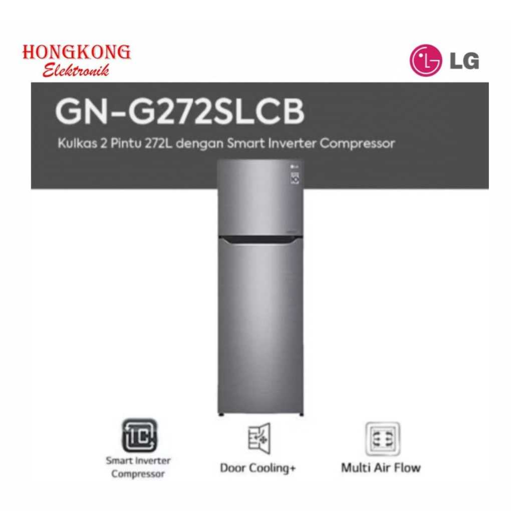KULKAS LG GN-G272SLCB (2 DOORS 272 L)
