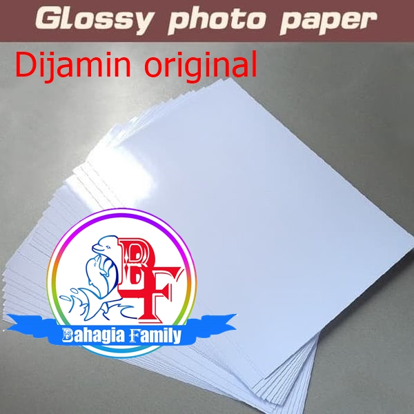 

Kertas Foto Glossy A4 / F4 /A3 / A3+ -Premium Photo Glossy Paper 230 GSM CENTRAL
