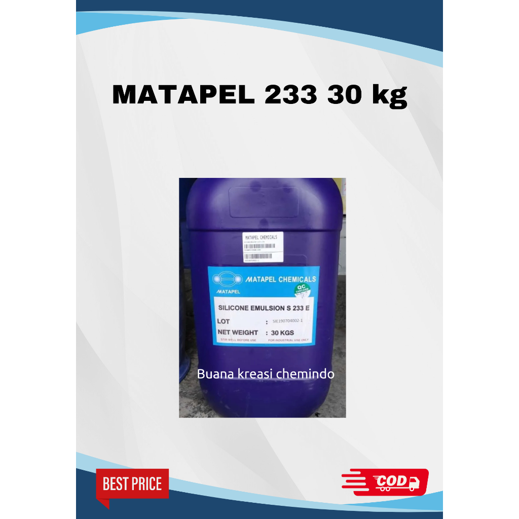 PAIL SILIKON EMULSION MATAPEL 233 30Kg