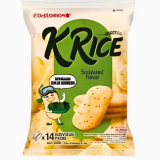 

Delfi Orion Krice O Rice Crackers Seaweed / Sweet / Cheese