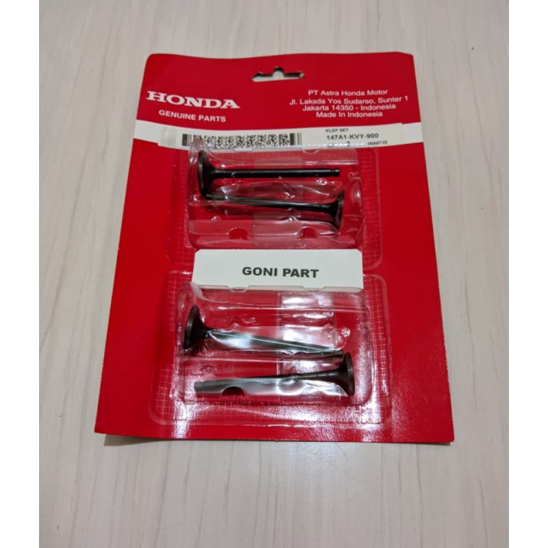 KLEP SET PAYUNG KLEP KVY HONDA BEAT KARBU VARIO KARBU SCOOPY KARBU SPACE KARBU ORIGINAL