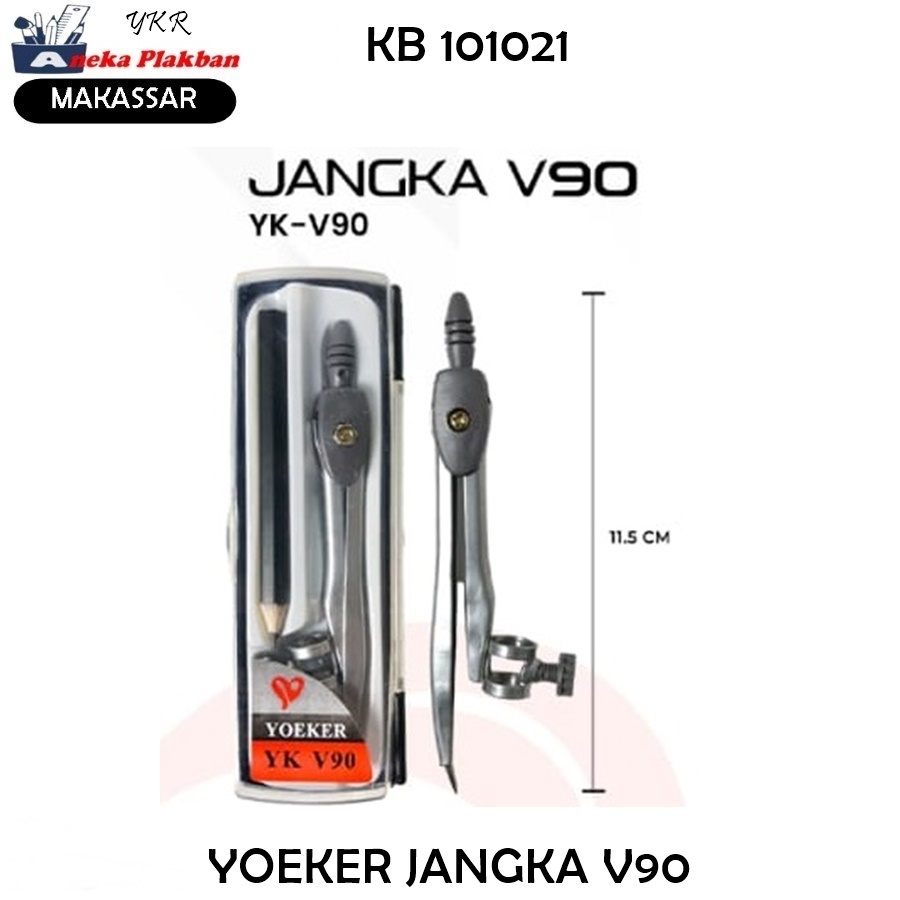 

[PCS] YOEKER JANGKA V90 SET PENSIL