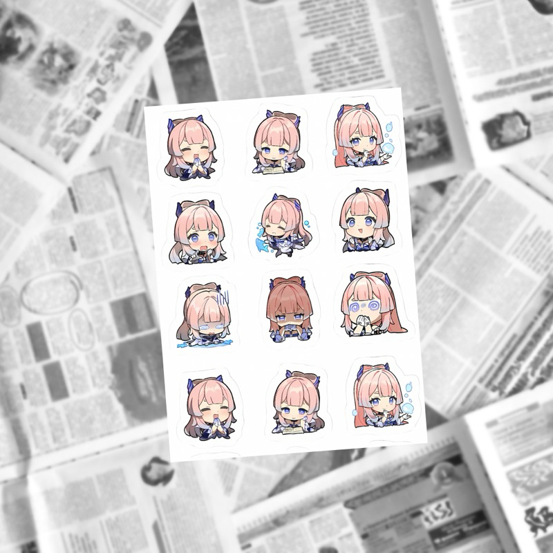 

Stiker Sangonomiya Kokomi Pack Genshin Impact