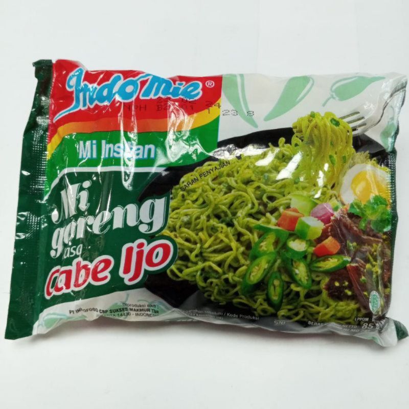 

Mie Goreng Indomie goreng cabe ijo