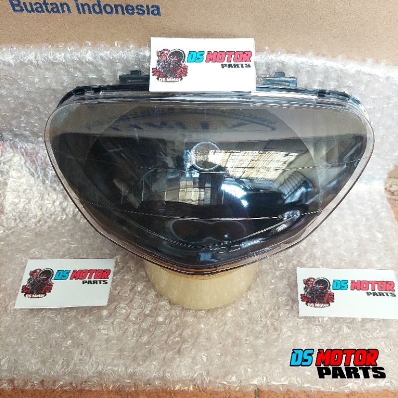 Reflektor Lampu Depan Mio Lama Mio Sporty Custom Hitam Bahan Biled