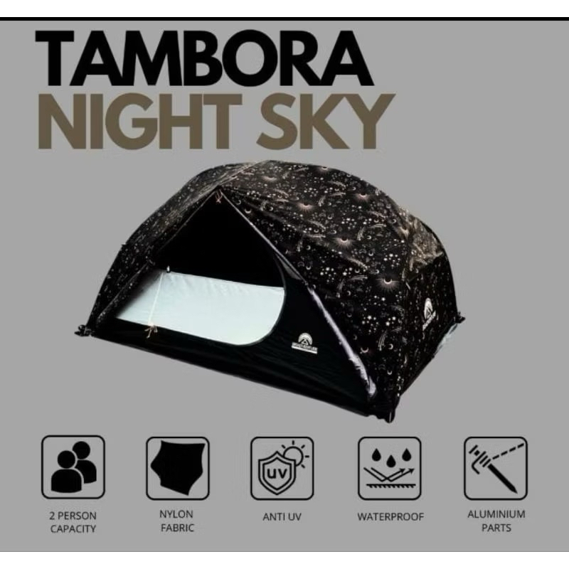 TENDA CAMPING BIG ADVENTURE TAMBORA 2 series - TENDA BIGADVENTURE TAMBORA 2P - tenda tambora 2p