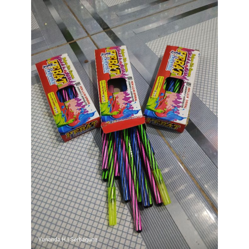 

( 1 pak 12 pcs ) bolpen 1.000 ulir/bolpen spiral