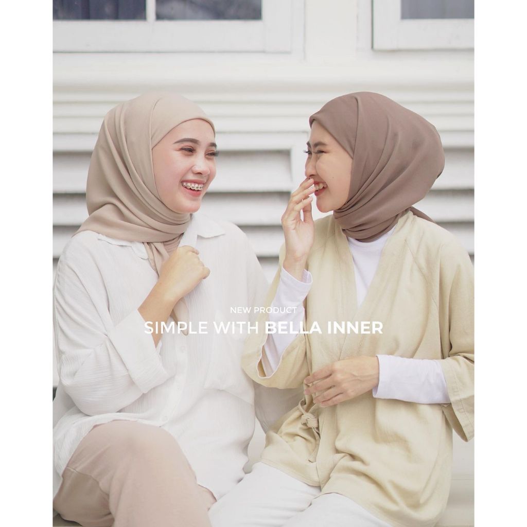 BELLA INNER / SEGITIGA INNER / HIJAB SEGITIGA PLUS INNER / KERUDUNG INSTAN