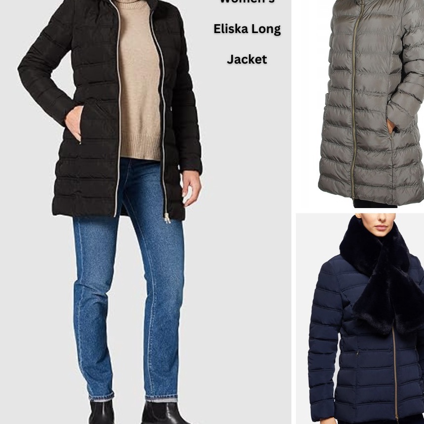 berkualitas Jacket Longcoat Wanita Lengan Panjang GEOX2 ELISKA LONG JACKET